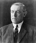 4 March: Wilson sworn in as the 28th president of the United States.
