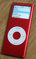 (PRODUCT)RED 2G iPod nano.