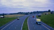 The M6 in Cheshire, 1969