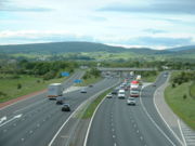 The M6 near Carnforth, 2005