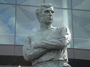 Bobby Moore statue outside Wembley Stadium
