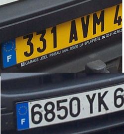 The system must be able to deal with different styles of licence plates
