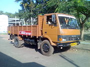 Tata 1109 low deck open load area truck