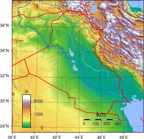Image:Iraq Topography.png