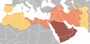 The Arab empire and the caliphs during their greatest extent.      Under Prophet Mohammad, 622-632      Under the Patriarchal Caliphate, 632-661      Under the Umayyad Caliphate, 661-750