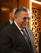 Jalal Talabani, the sanctioned President of Iraq.