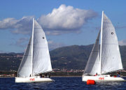 U.S. Sailing team at the World Military Games Sailing Competition, December 2003