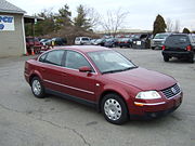 The fifth-generation Passat, from 2001.5 to 2005 features a facelift from the 98-01 model.