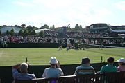 Court 10 - on the outside courts there is no reserved seating