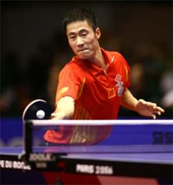 Wang Liqin, 2001, 2005 and 2007 World Champion