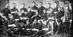 The team which toured New South Wales, Australia in 1884.