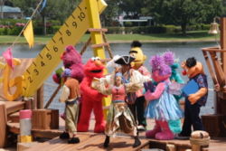 Elmo and the Bookaneers, a stage show at SeaWorld Orlando.