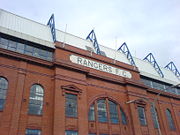 The facade of the Bill Struth Main Stand