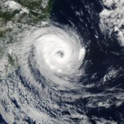 The first recorded South Atlantic hurricane, "Catarina", which hit Brazil in March 2004