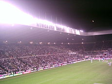 Supporters at St. James' Park, 2007
