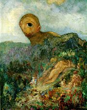 The Cyclops, a 1914 painting by Odilon Redon.