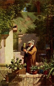Carl Spitzweg: The Cactus Lover, c. 1856