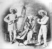 The joropo, as depicted in a 1912 drawing by Eloy Palacios.