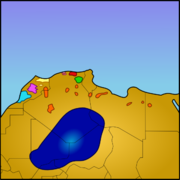 Distribution of Berbers in Northwest Africa