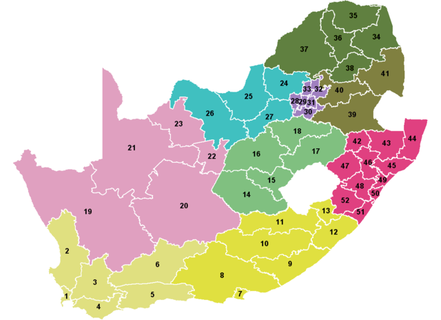 Image:South Africa Districts April 2006.png