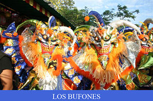 Carnaval of La Vega, one of the most famous carnivals in the country.