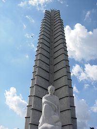 Revolution Square: José Martí Monument designed by Enrique Luis Varela, sculpture by Juan José Sicre and finished in 1958.