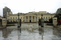 Casa de Nariño, the presidential palace in Bogotá houses the President of Colombia and maximum representative of the Executive Branch of Colombia.