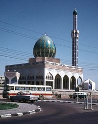 A mosque in Baghdad, circa 1973.