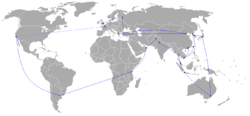 Route of the 2008 Olympic Torch Relay