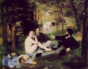 The Luncheon on the Grass (Le déjeuner sur l'herbe), 1863