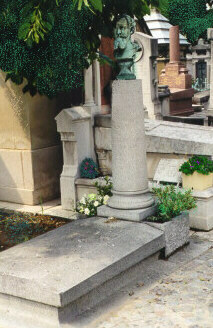 Manet's Tomb at Passy Cemetery