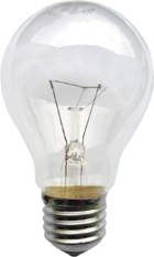 The light bulb, an early application of electricity, operates by Joule heating: the passage of current through resistance generating heat