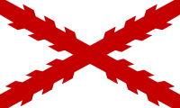 Flag used by Imperial Spain (16th to 18th centuries)