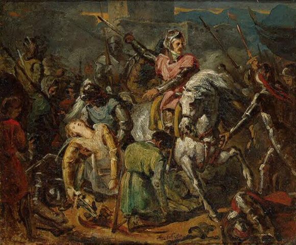 Image:The death of Gaston Foix in the Battle of Ravenna.jpg