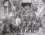 Contingent of Japanese marines who served under the British commander Seymour.