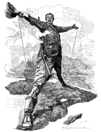 The Rhodes Colossus- Cecil Rhodes spanning "Cape to Cairo".