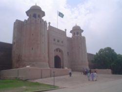 One of the thirteen gates at the Lahore Fort, this one was actually built by Mughal Emperor Aurangzeb and named Alamgir