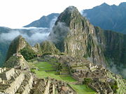 Machu Picchu in Cuzco, Peru, one of the most visited destinations in South America.