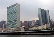 The United Nations' New York headquarters houses civil servants that cater for its 192 member states.