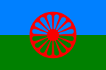 The Romani flag