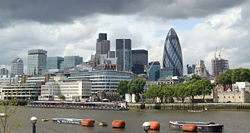 The City of London's skyline