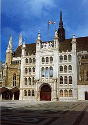 The Guildhall - the ceremonial and administrative centre of the City