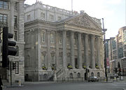 Mansion House - the official residence of the Lord Mayor