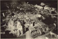 Downtown of Wieluń destroyed by Luftwaffe bombing the 1st of September 1939