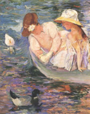 Summertime, c. 1894, oil on canvas