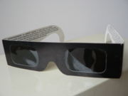 Eclipse viewing glasses can be used to observe the transit.