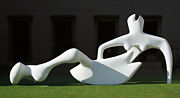 Henry Moore was famous for his Reclining Figure, and many other sculptures