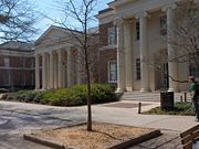 Brooks Hall, home of the Terry College of Business at the University of Georgia in Athens, Georgia