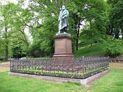 Statue of Gauss in his birthplace of Braunschweig
