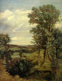 Constable's Dedham Vale of 1802